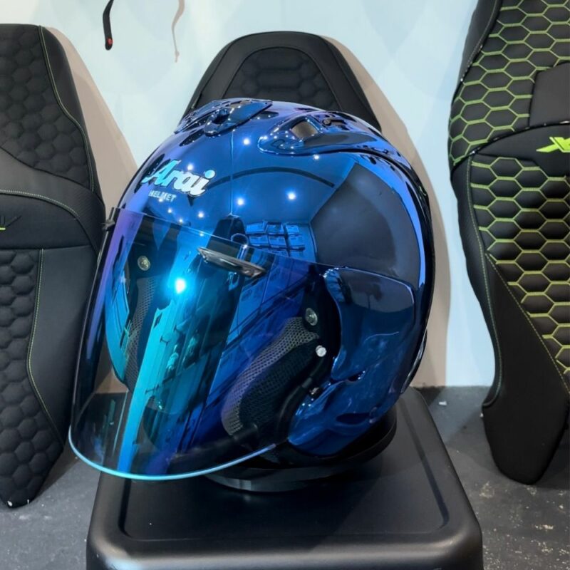 Casque Arai Chrome Bleu